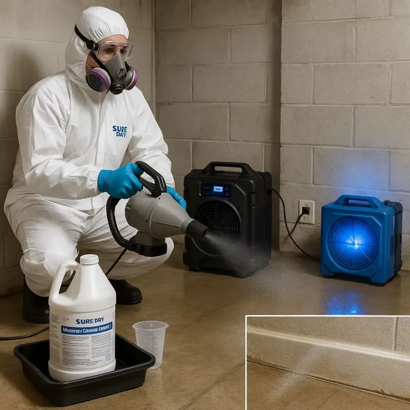 Sanitization and Odor Removal process in Avon, IN